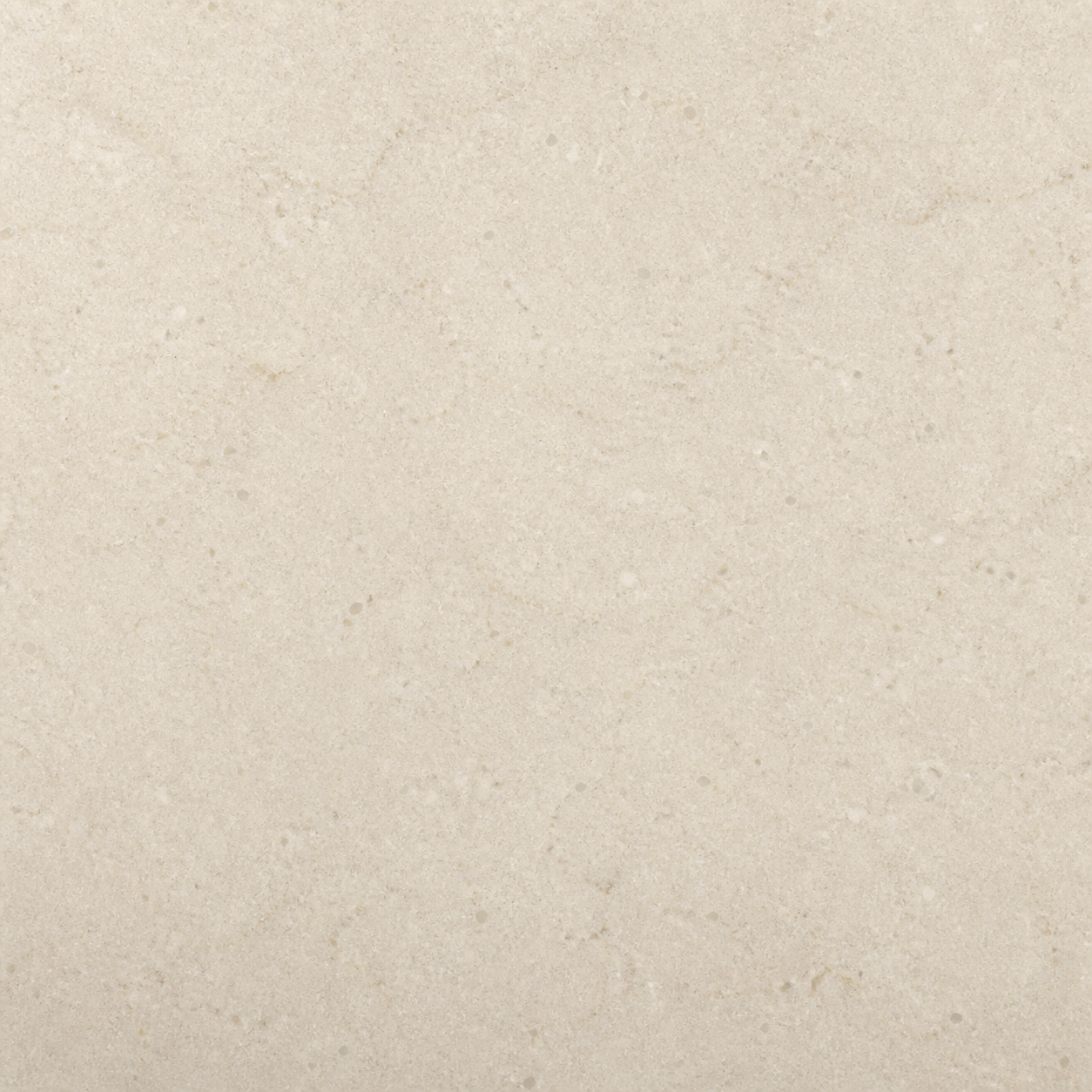 Warm ivory quartz bar top material with subtle mineral texture
